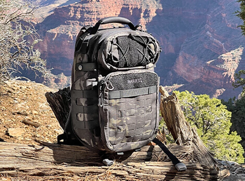 Close-up of Vanquest backpack ####
