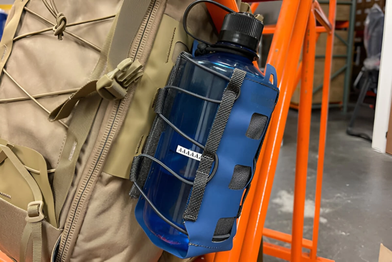 Carry water bottles on the side of your backpacks