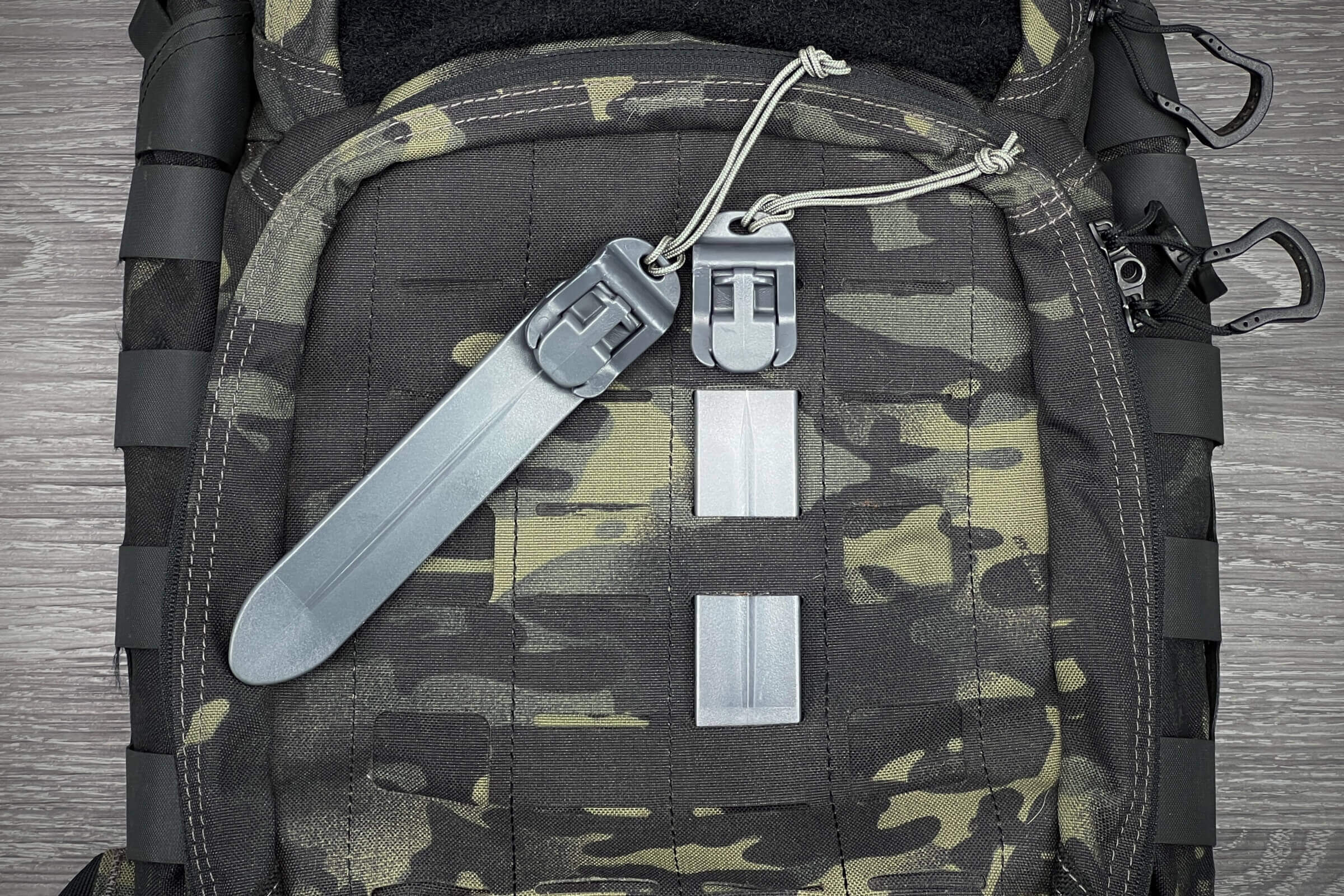 attach molle backpack and laptop backpack Grey Man Tactical 10.75 x 21 Rigid Panel Black 000162 ensures youre mission Tactical Backpacks | Military Style
