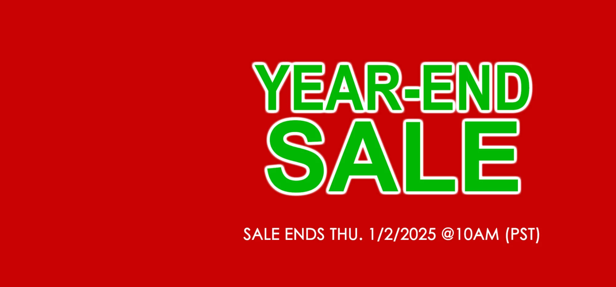 Background image for YEAR-END SALE! BEST DEALS OF 2024!