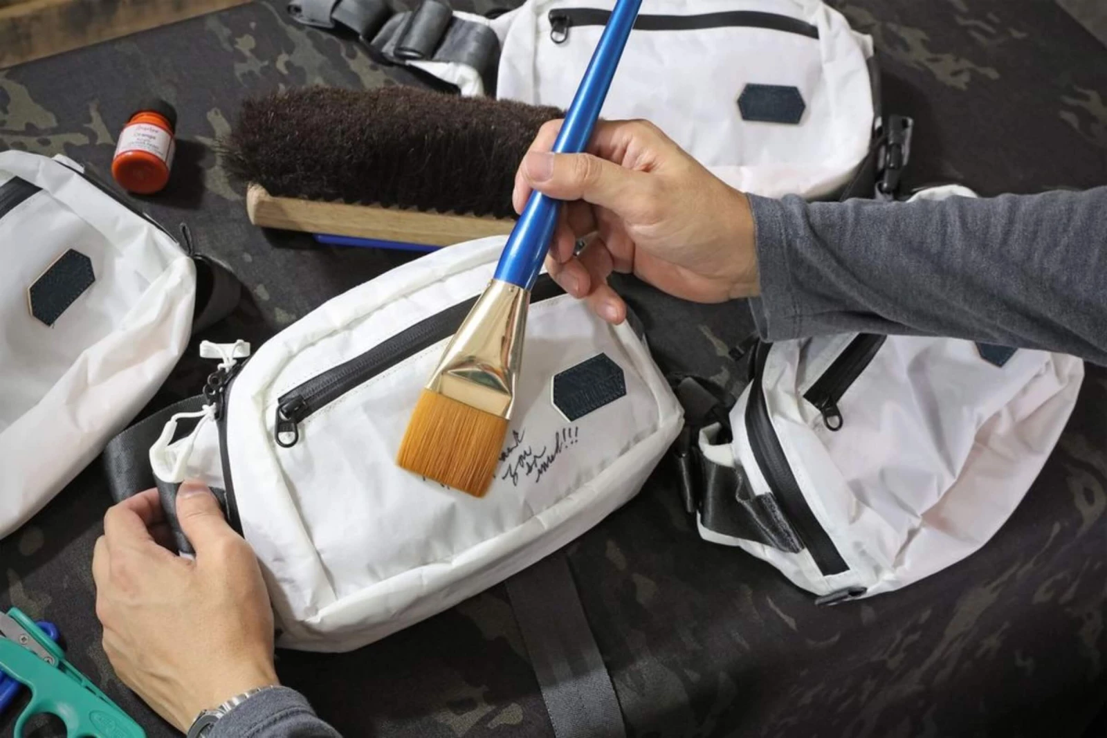 Brush off dirt and dust to keep it clean.