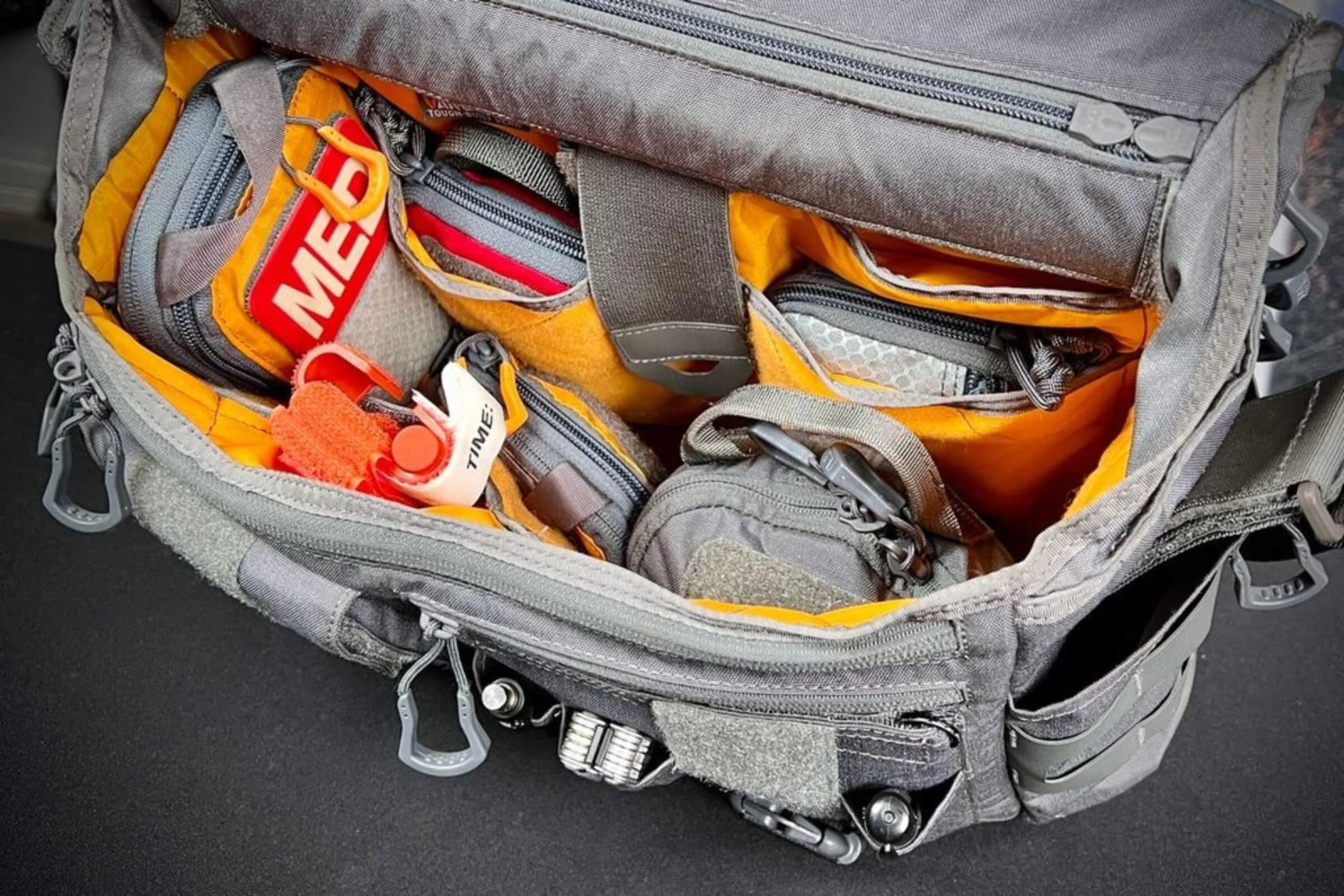 Top flap opening packs: Trusty and versatile messenger bags.