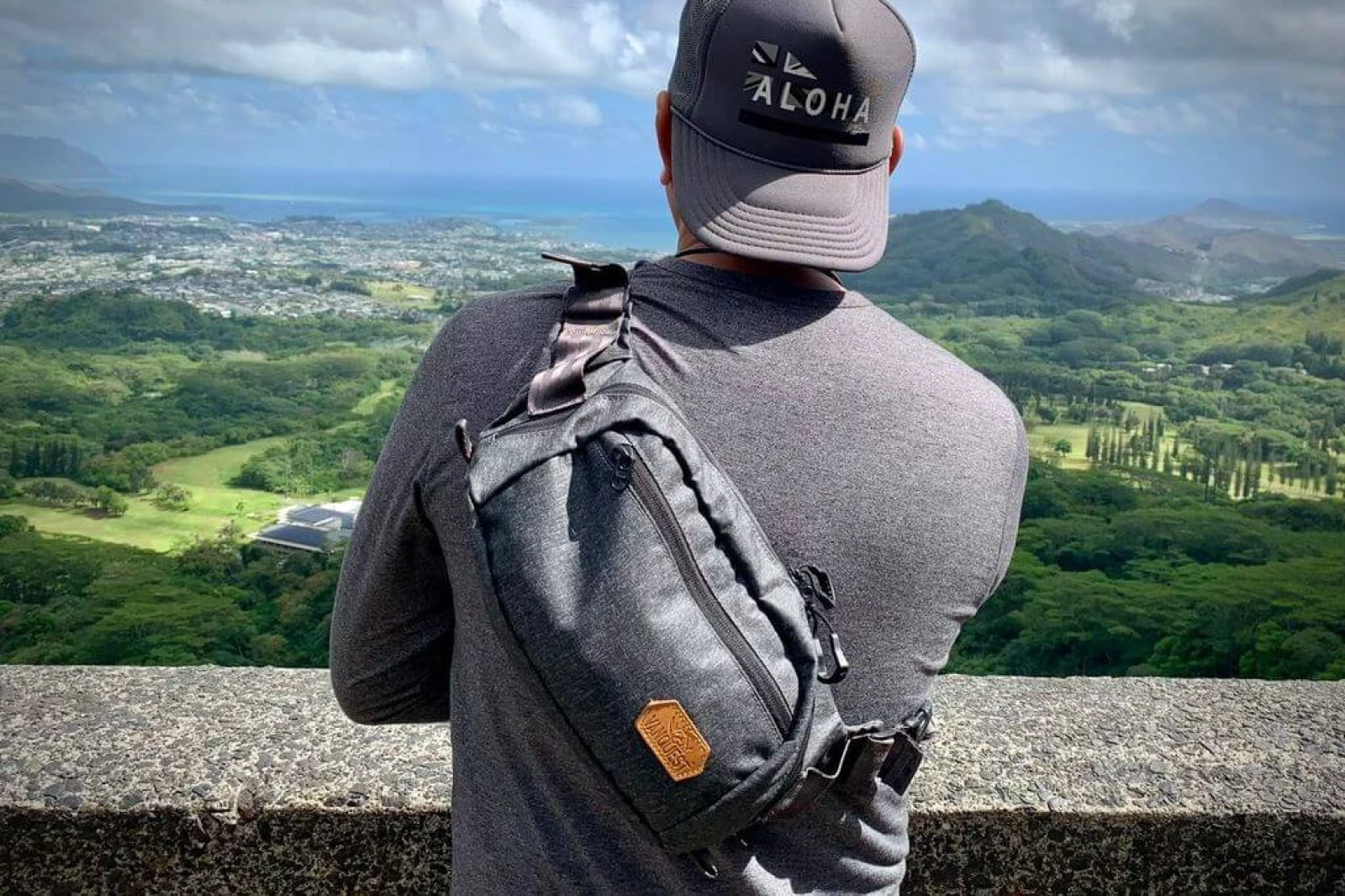 Use cross-body sling bags for safe and secure travel