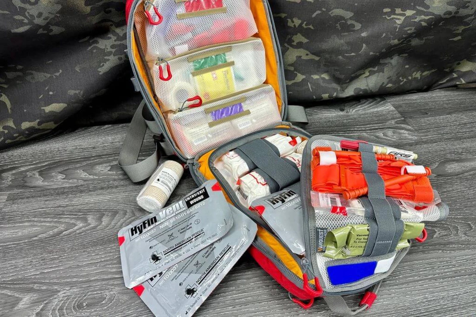 Medical and first aid pouches designed by first responders and everyday users.