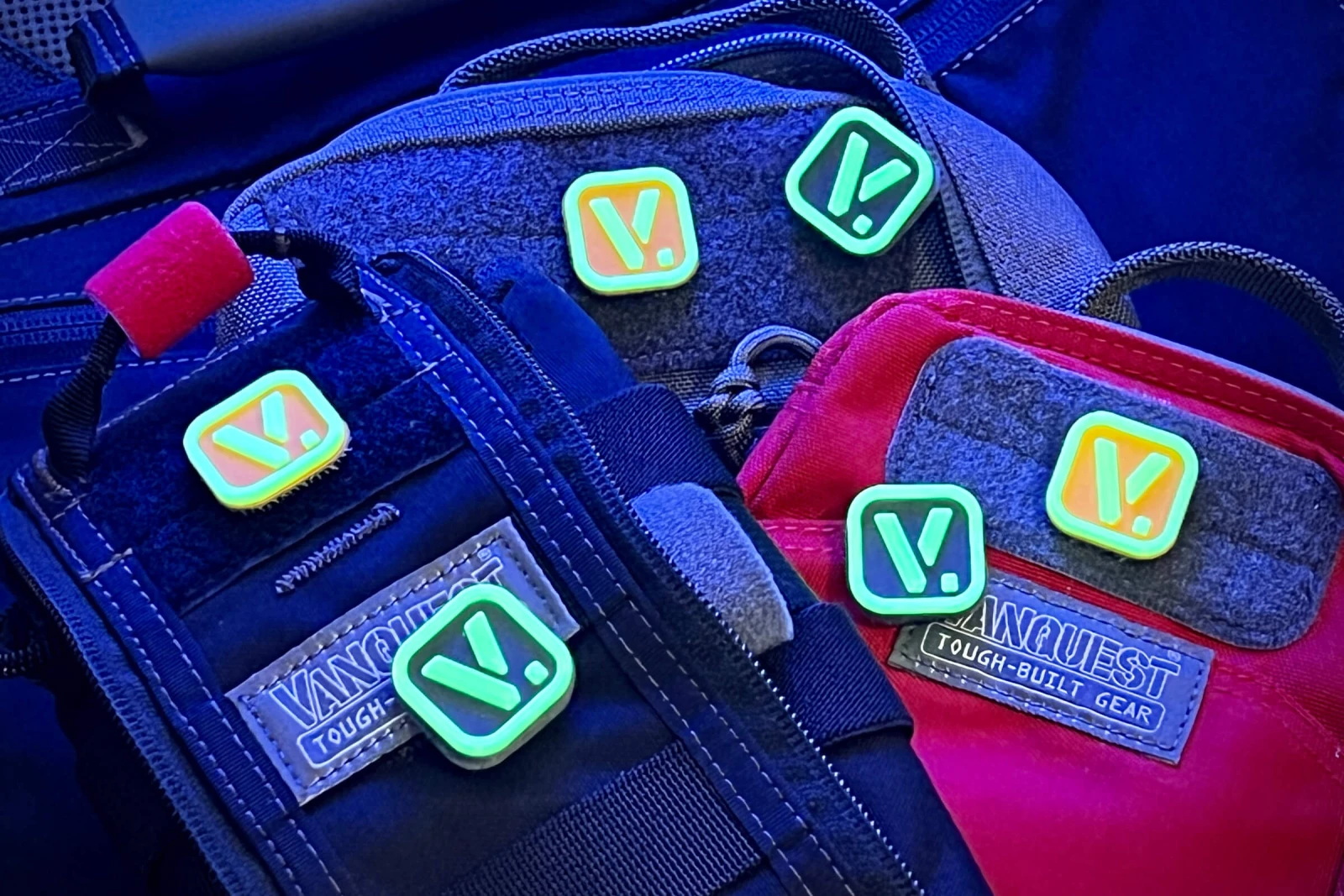#4: FREE [V.] Glow Patches for your Organizer Pouches!